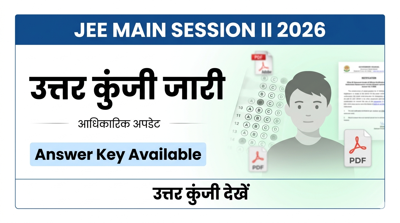 JEE Main Session II Answer Key 2026