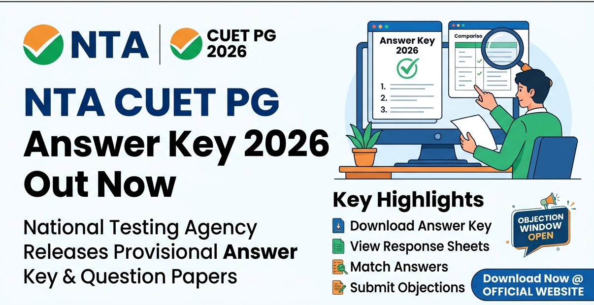 NTA CUET PG Answer Key 2026