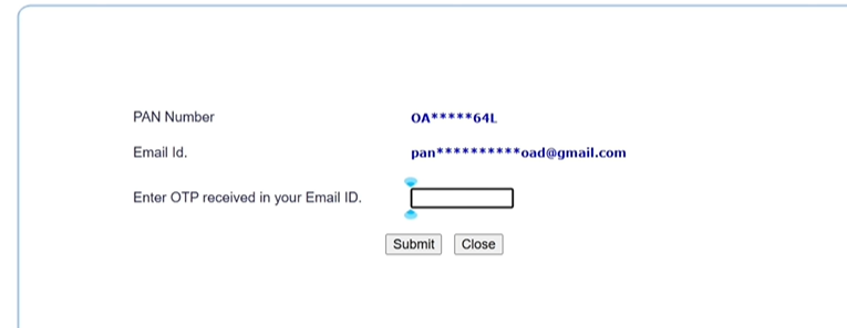 Pan Card Download from UTIITSL method